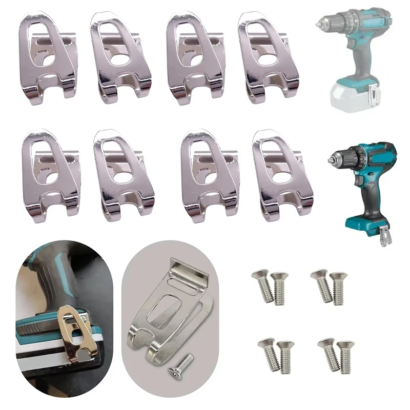 Para makita 18v sem fio cinto de broca clipe gancho impacto driver cabeça titular gancho furadeira elétrica acessórios da ferramenta elétrica