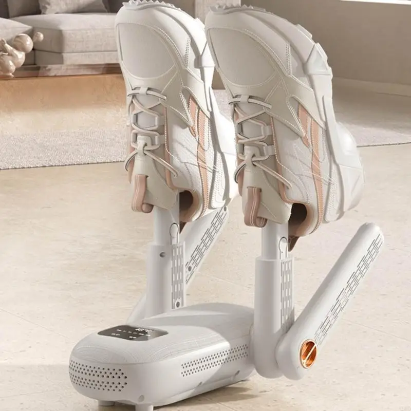 Automatic Shoe Air Dryer Clock Function Power Efficient 150W Home Device N58D