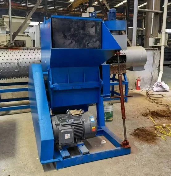 Strong Cutting Ability Water Bottle PVC Pipe Crushing Machine for sale