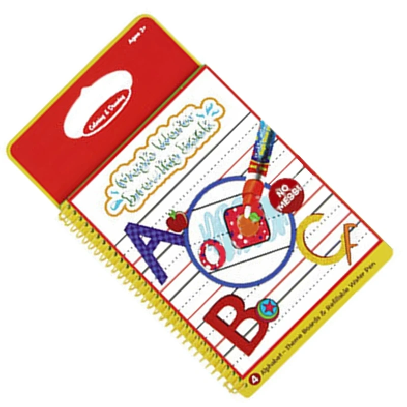 20CB Magische Wasser Zeichnung Bücher Malbrett Wiederverwendbare Malbuch Pädagogisches Spielzeug Weihnachten Geburtstag Geschenk