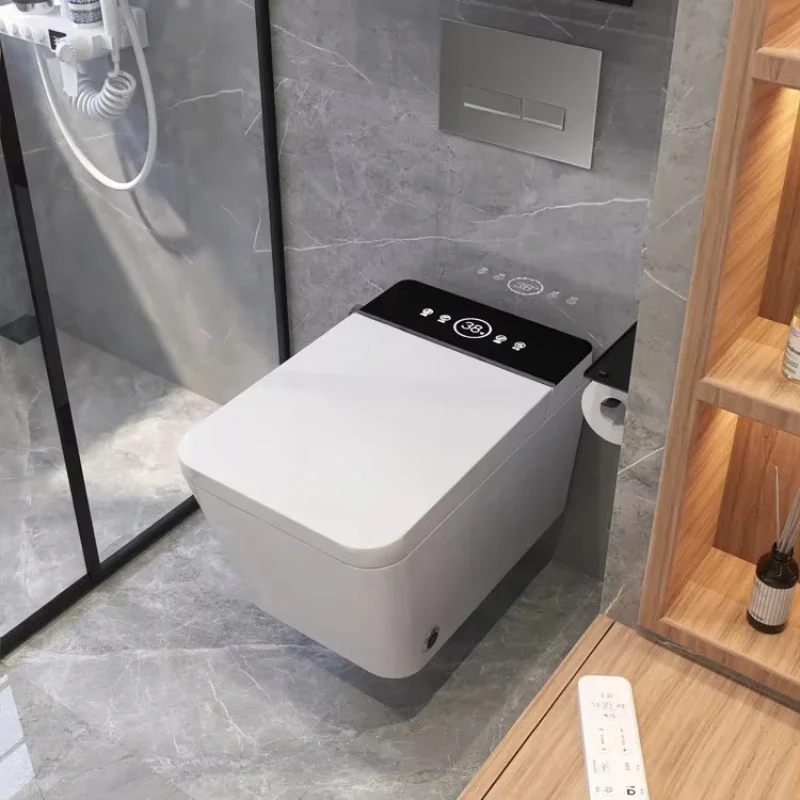 

Flush toilet easy to clean smart hanging bathroom ceramic smart wall mounted toilet