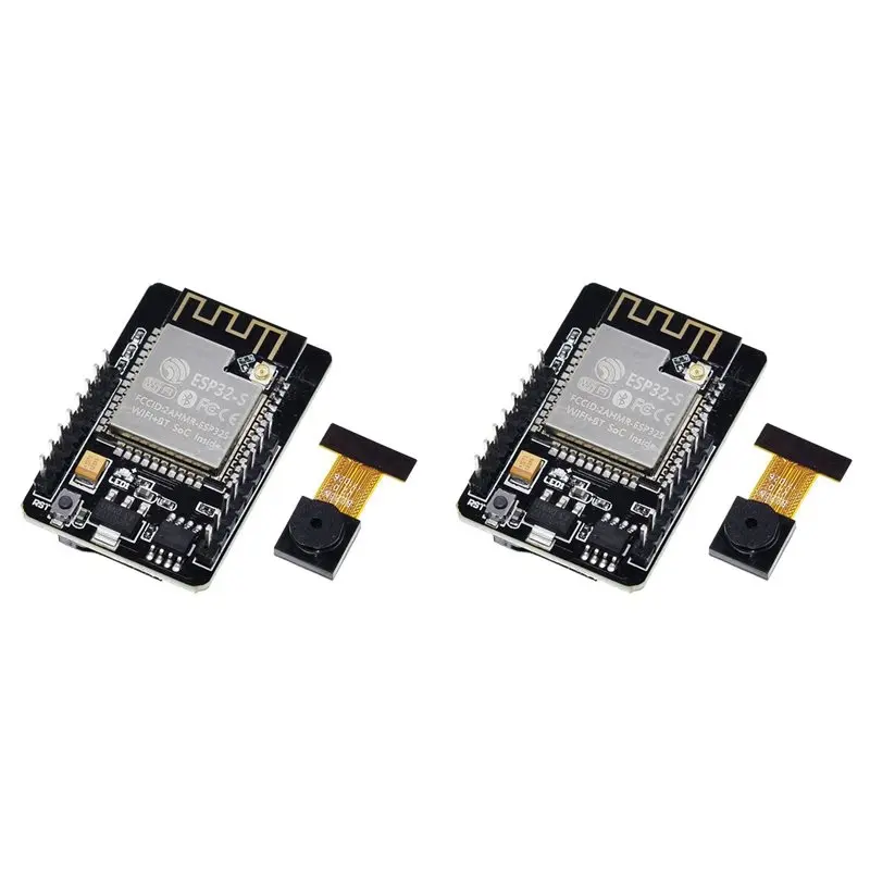 

【PUBLICITY】2X Плата для разработки ESP32-CAM, многофункциональный модуль ESP-32S Wi-Fi с модулем OV2640, модулем Wi-Fi+Bluetooth