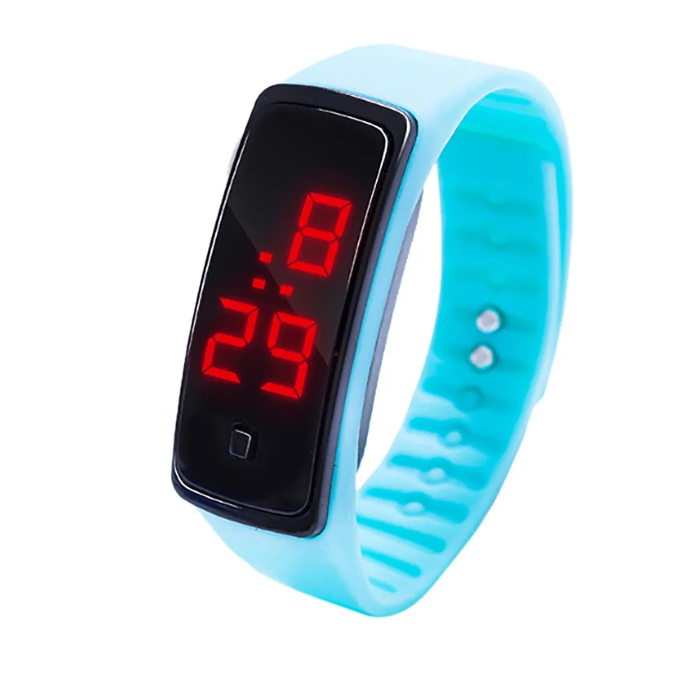 

Sports Outdoor Electronic Watch Unisex Silicone Life Waterproof Led Digital Watch Creative Casual Touch Screen Bracelet Watch