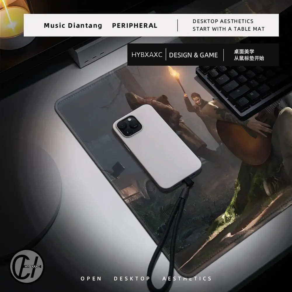 The Last Of Us Game Mousepad, großes Gaming Compute Gamer PC-Tastatur-Mauspad