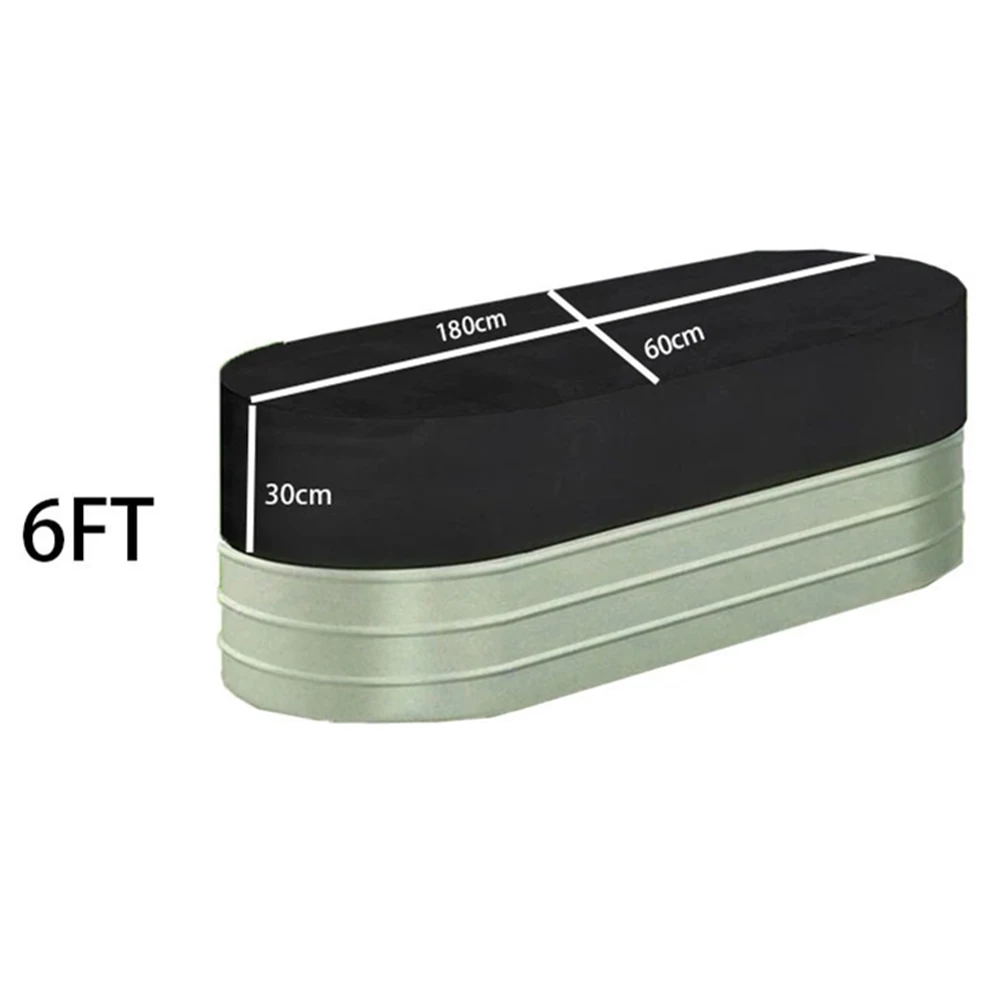 Cover For Water Tank Plunge Tub Tear-Resistant Cover Horse Trough Cover Secure Fit Design Silver-Coated Inner Layer