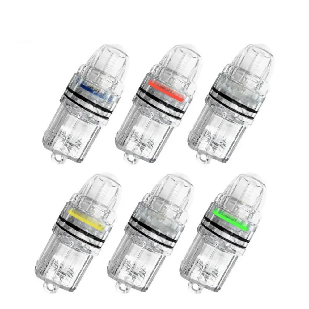 

Durable Plastic LED Fish Attracting Indicator LED Flashing Waterproof Lure Bait Fishing Tools Light Bait Underwater