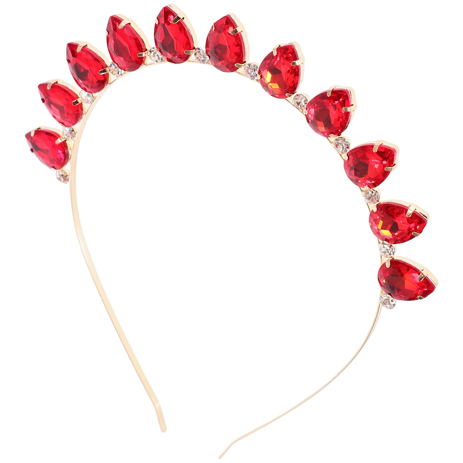 

Crystal Rhinestone Girls Waterdrop Hair Accessories Birthday Party Carnivals Child Party Cute Headb s Headb Fun