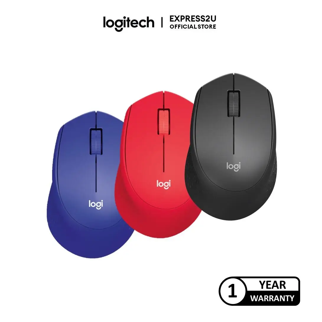 Logitech Wireless Mouse For Notebook Desktop Computer Office Home Mouse Portable Power Saving LOGI M280/M331 With PAD