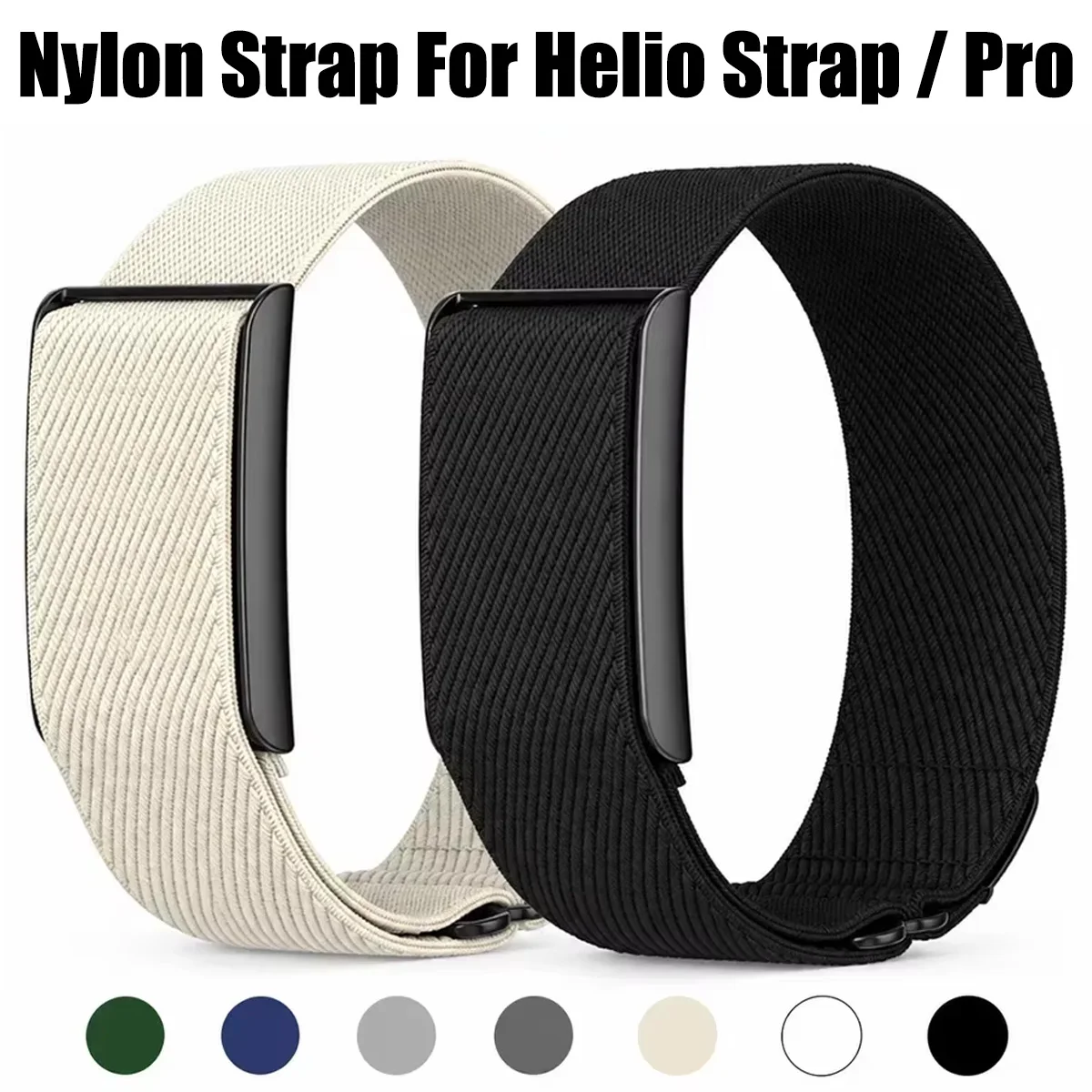 Sport Wristband for Amazfit Helio Strap Adjustable Replacement Frame+Nylon Loop Bracelet Correa for AHelio Strap Pro Accessories