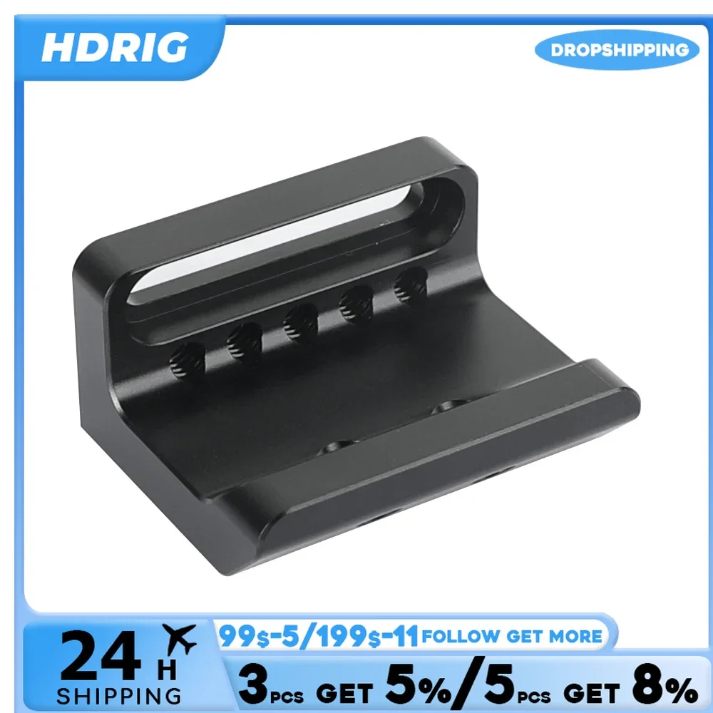 HDRIG Right-angle Connecting Plate Extension Gadget With 1/4