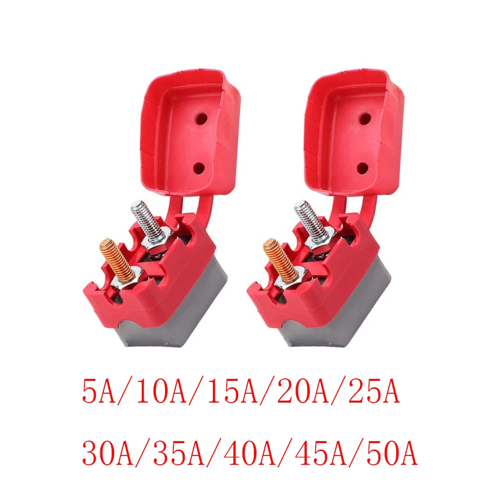 5A 10A 15A 20A 25A 30A 35A 40A 50A Car Overcurrent Overload Protector Automatic Auto Truck Fuse Automatic Reset Circuit Breaker