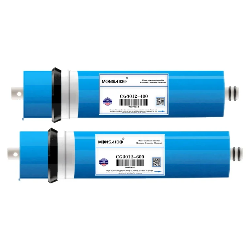 3012-400 600 Reverse Osmosis เมมเบรนกรองน้ํา Osmosis ตลับหมึกที่อยู่อาศัยเครื่องกรองน้ํา RO Reverse Osmosis กรองน้ํา