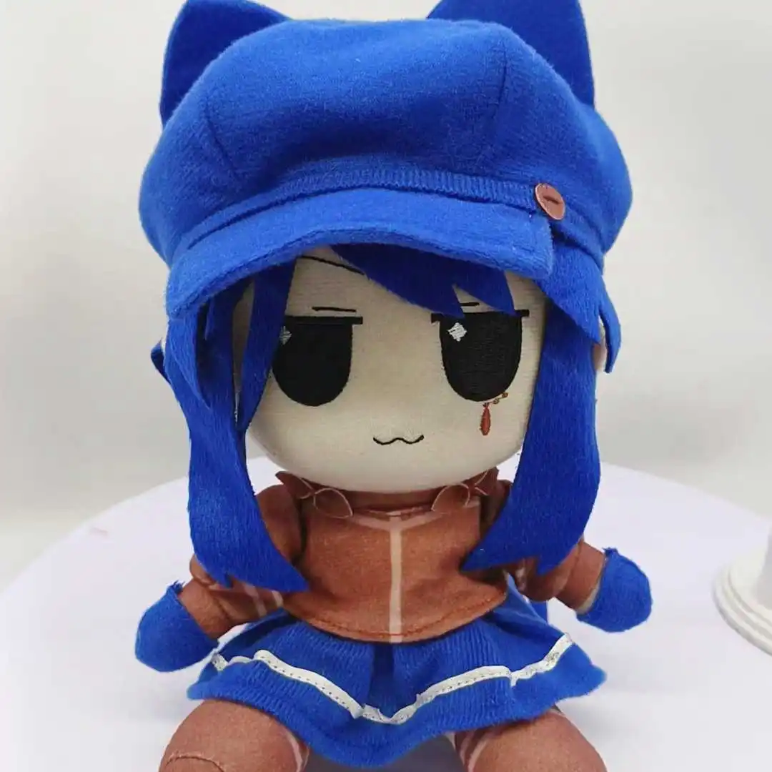 20cm Anime YOU and ME y HER: una historia de amor FUMO Sone Miyuki Linda chica Cosplay dibujos animados figura sentada regalos de navidad
