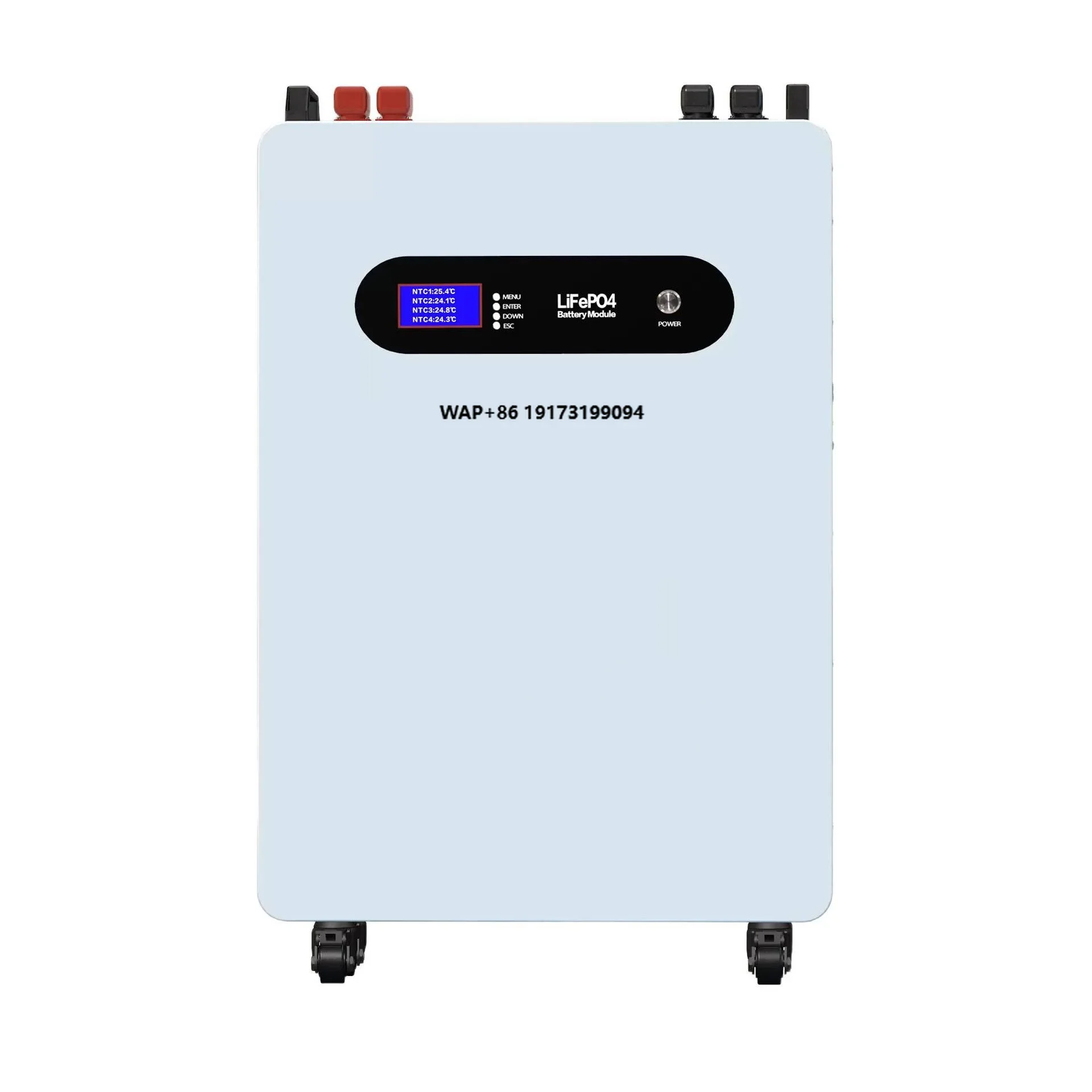 Solar Battery 48V 150AH LiFePO4 Stackable Hybrid Grid for Solar Generators 5 Years BMS Energy Storage Lithium Battery