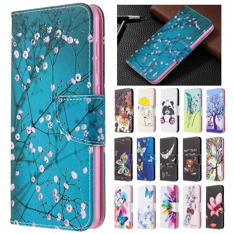 Funda For Xiaomi Redmi 10C Redmi10C Etui Magnetic Book Case on for Xiaomi Redmi 10 5G 10C Capa Painted Leather Wallet Case Cover