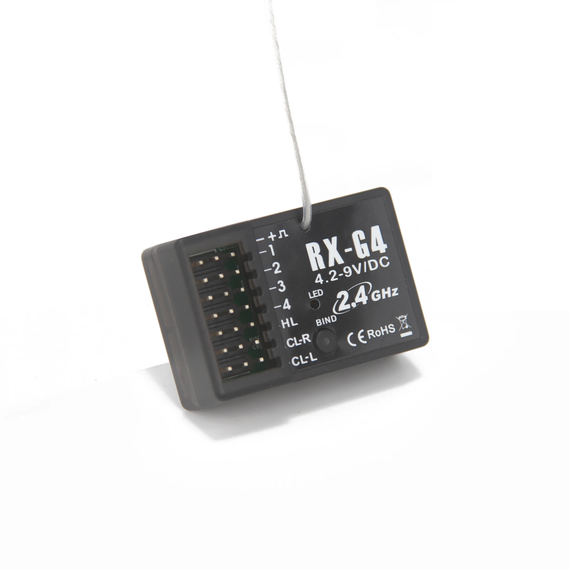 

NEEBRC 4CH Transmitter 2.4G Radio System Remote Controller Light Control Metal / Gyro Receiver for RC Car Boat Tank Model Part