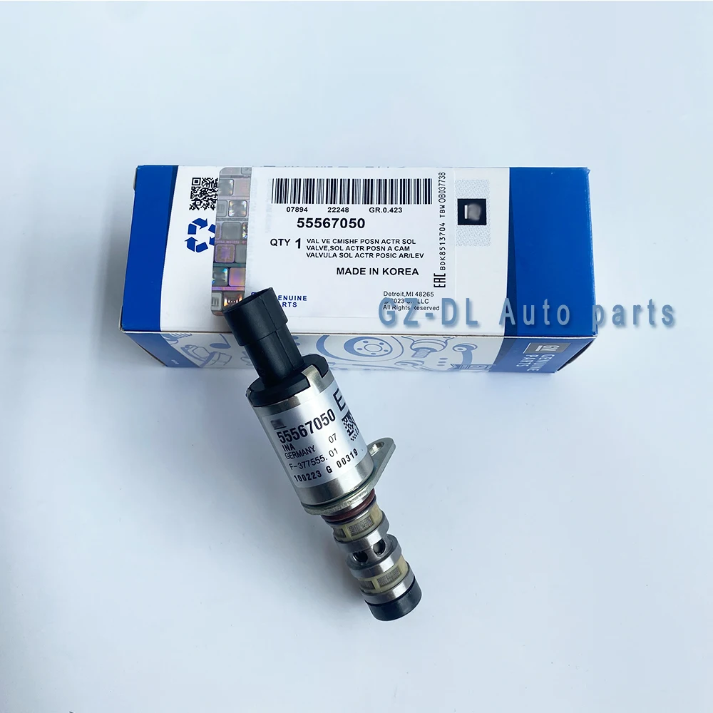 Camshaft Cam Control Valve Solenoid For Chevrolet Cruze Aveo Orlando Sonic Astra Pontiac G3 Vauxhall Opel Mokka Astra 55567050
