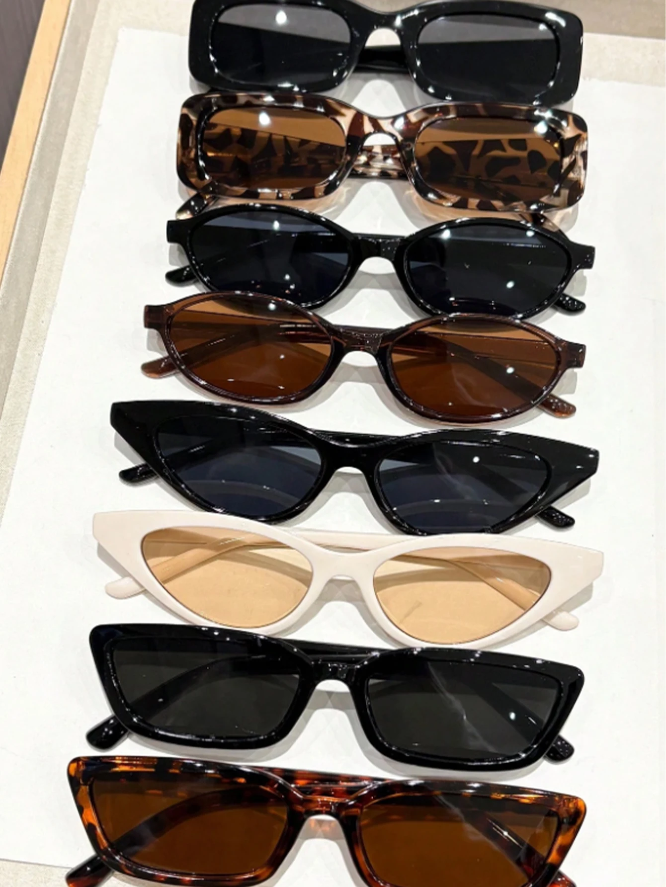 8pcs mix and match models, multi-color matching, outdoor vacation shopping, ladies fashion styling, decorative items
