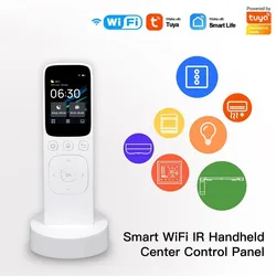 Wifi Tuya Smart Screen Smart Central Control Panel Wireless Touch Screen Handheld IR Remote Controller For Home Appliance