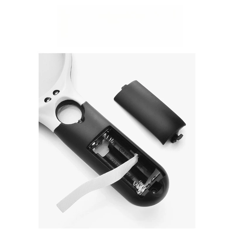 Portable Dual‑Lens Magnifier High Transmittance Optical Glass Handheld Loupe for Identification Appraisal Observation