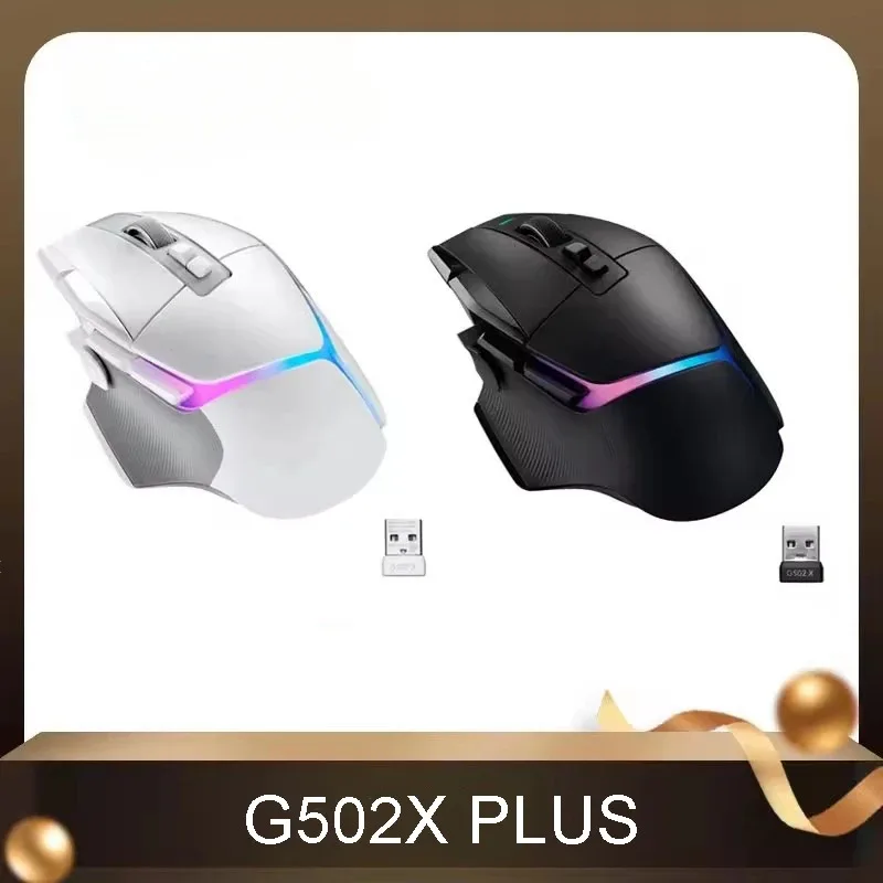 

G502 X PLUS Ergonomics Wireless Gaming Mouse G502X Ultra Fast acceleration 25K Hero Optical Sensor Programming Gaming Mice New