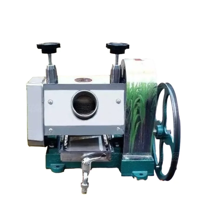 Commercial Sugarcane Juicer LC-SY01 Hand Held Stainless Steel Desktop Sugar Cane Machine, Cane-juice Squeezer, Cane Crusher 1pc