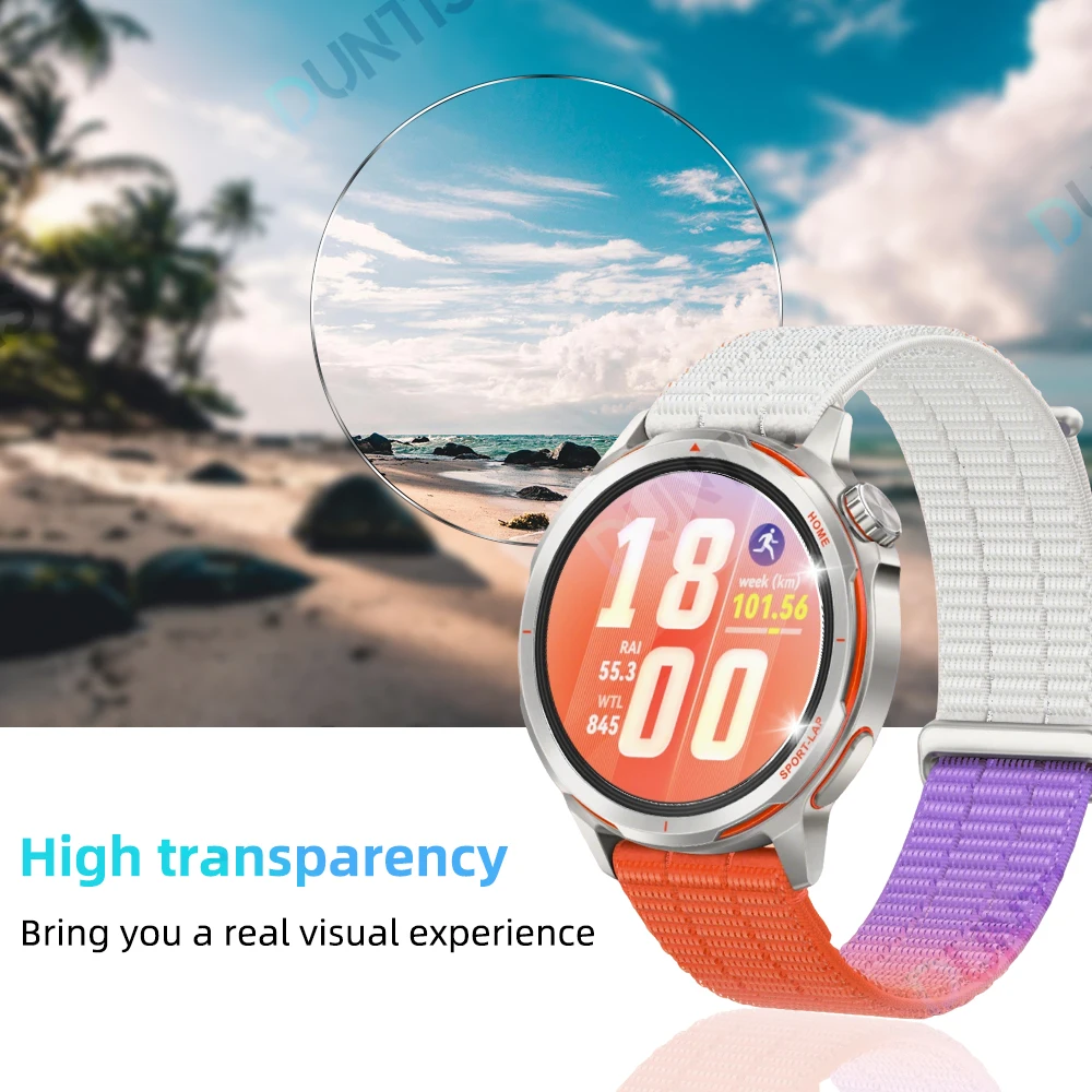 2.5D Tempered Glass Film for Huawei Watch GT Runner 2 HD Screen Protector for Huawei GT Runner 2 Anti-scratch Protective Glass