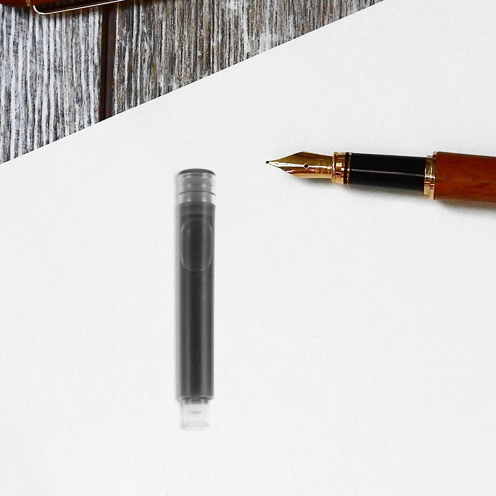 

100pcs Office Fountain Pen Refills Replacement Universal Lightweight Smooth Writing Erasable For School Calligraphy Ink Refills