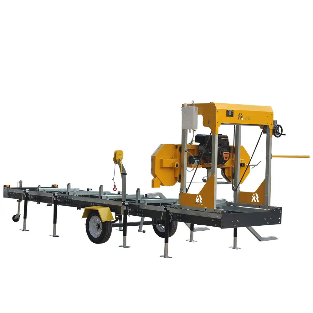 Good Price Horizontal Cutting Portabletimber Saw Machine Forestry Band Saw Machine