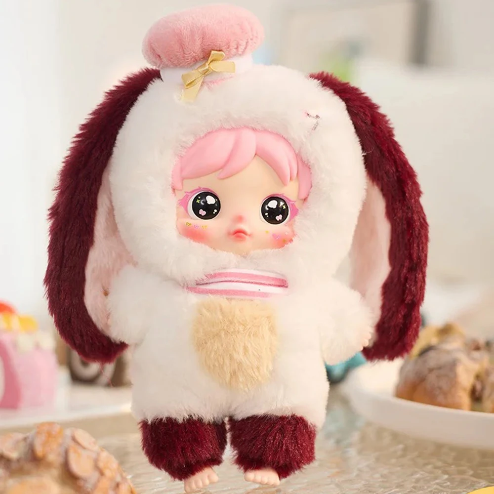 

Amy Sweet Spring Chef Plush Pendant Blind Box Rotatable Eyes Vinyl Face Backpack Ornament Trendy Gift for Girls 2025 New Model