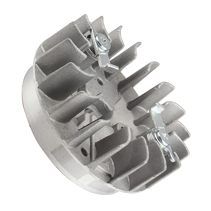 Motorcycle Flywheel Magnetic Fly Wheel Recoil Pull Start Starter Flywheel For 49cc Engine Mini Pocket Dirt Bike ATV Quad