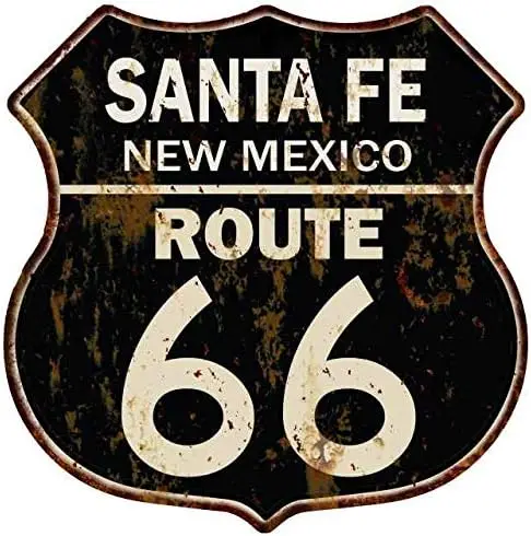 Route 66 Signs Vintage Road Metl Tin Signs Room Decor High Way Metal Tin Poster for Home Cafes BarsHotel Garage Wall Decorations