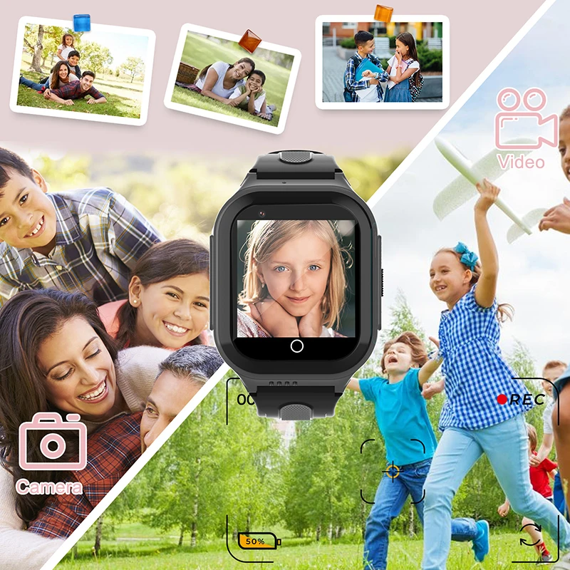 Wonlex smare nézni gyerekek 4G wifi videó Parancskihirdetés camer gyerekeknek smartwatch GPS lokátor kt24splus SOS anti-lost  android8.1 whatsapp