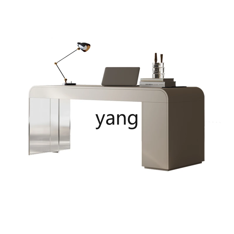 

Yjq Modern & Minimalism Desk Computer Desk Acrylic Suspension Office Desk