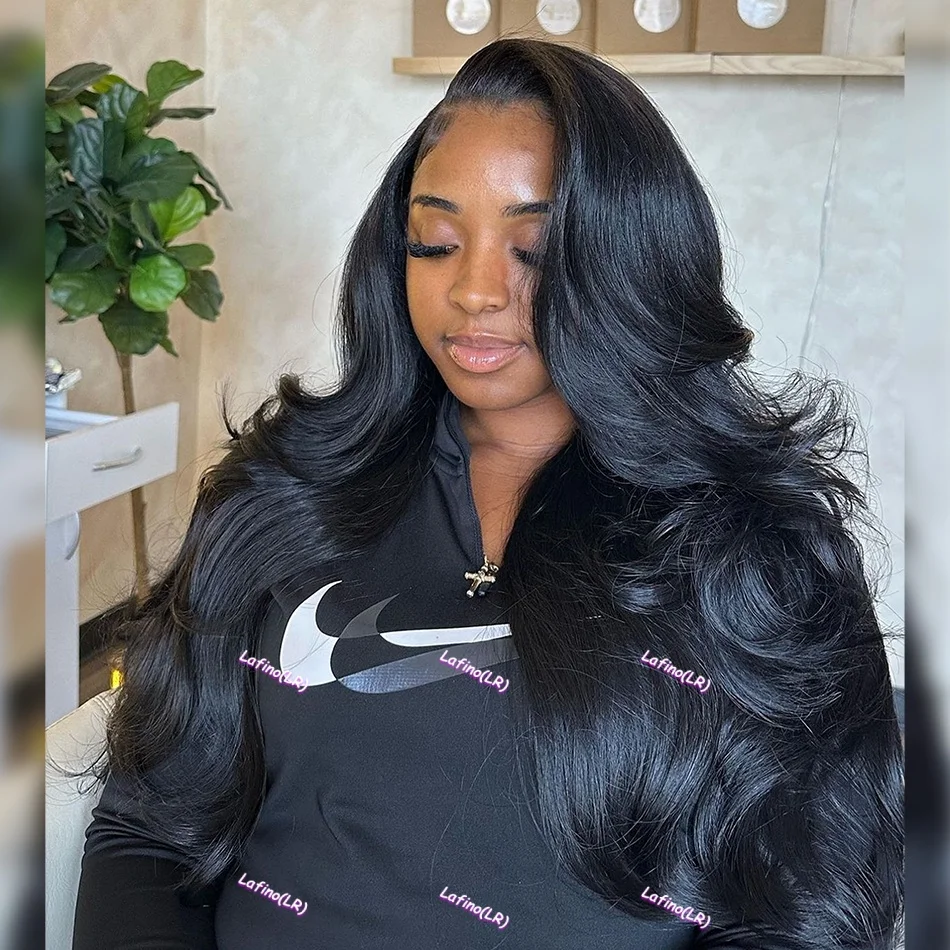 13x6 Hd Lace Frontal Wig Human Hair 13x4 Body Wave Human Hair Wigs 30 40 Inch Pre Plucked Lace Loose Wave Front 100% Human Hair