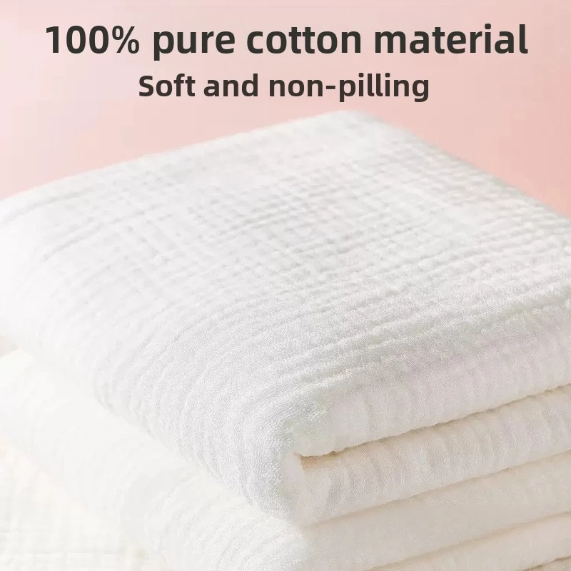 Sweat-Absorbing Towel for Adults, Back Sweat-Wiping Towel, Sports-Grade 100% Cotton Gauze Back Pad, Extra-Large for New Mothers