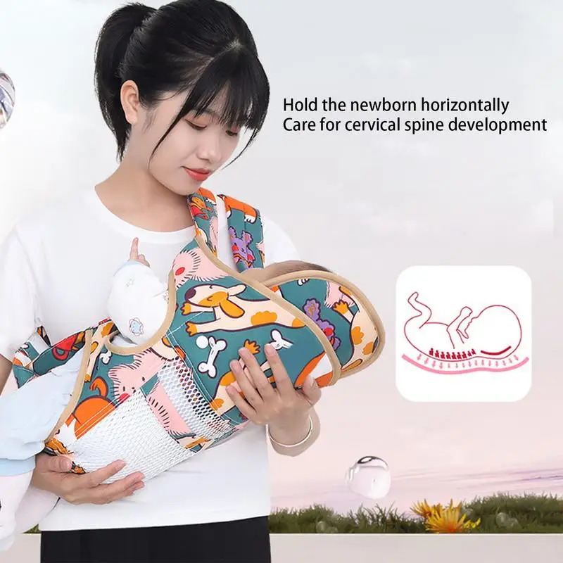 Baby Carrier Sling Wrap Newborn Kangaroo Backpacks Strap With Head, Hip, And Neck Support Toddler Outdoor Travel Accessories