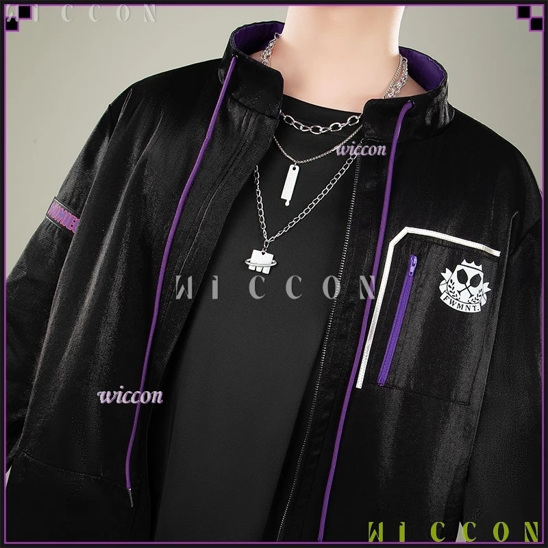 أزياء الهالوين الافتراضية Nijisanji Minase Soku الجديدة أزياء تنكرية على طراز الرسوم المتحركة ملابس حفلات الكرنفال للبالغين