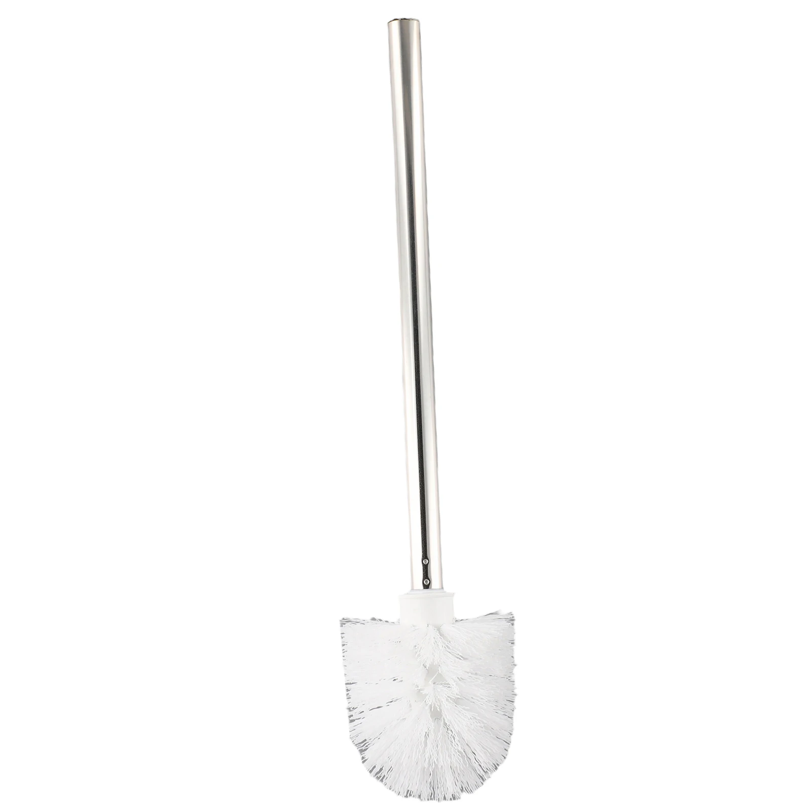 Scrubbers Toilet Brush Head & Handle Stainless Steel Chrome Renovated Spiral Design Household Products Accessories