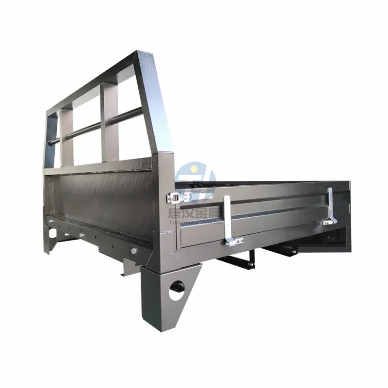 Dual/single/extra Cab Aluminum Ute Tray and Canopy with Mud Guards, Tire Carrier  and Toolbox for Pickup Truck