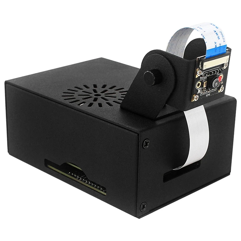 

For Nano 2GB Metal Case Mini PC Chassis with Camera Holder Holes 77° Camera-BCBW