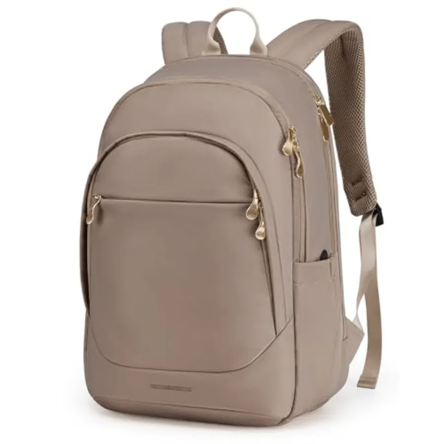 

Travel Laptop Backpack Women, Laptop Backpack with USB Charging Hole, Water Resistant College Bookbag, Computer Backpacks for W