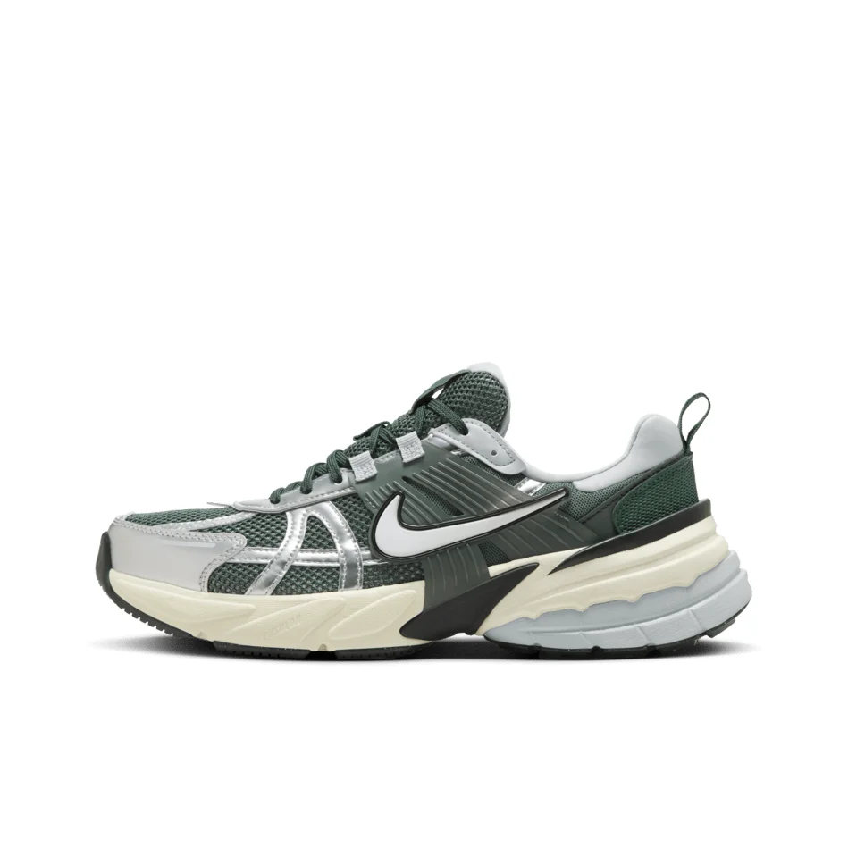 

Nike V2K Run Comfortable and Versatile Low-Top Lifestyle Casual Shoes Men's Grey/Green HJ4497-300