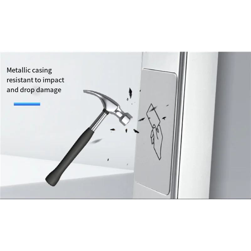 JABS-S6R IP66 Waterproof Metal Access Control LED Indicators Wiegand 26-34 Card Reader