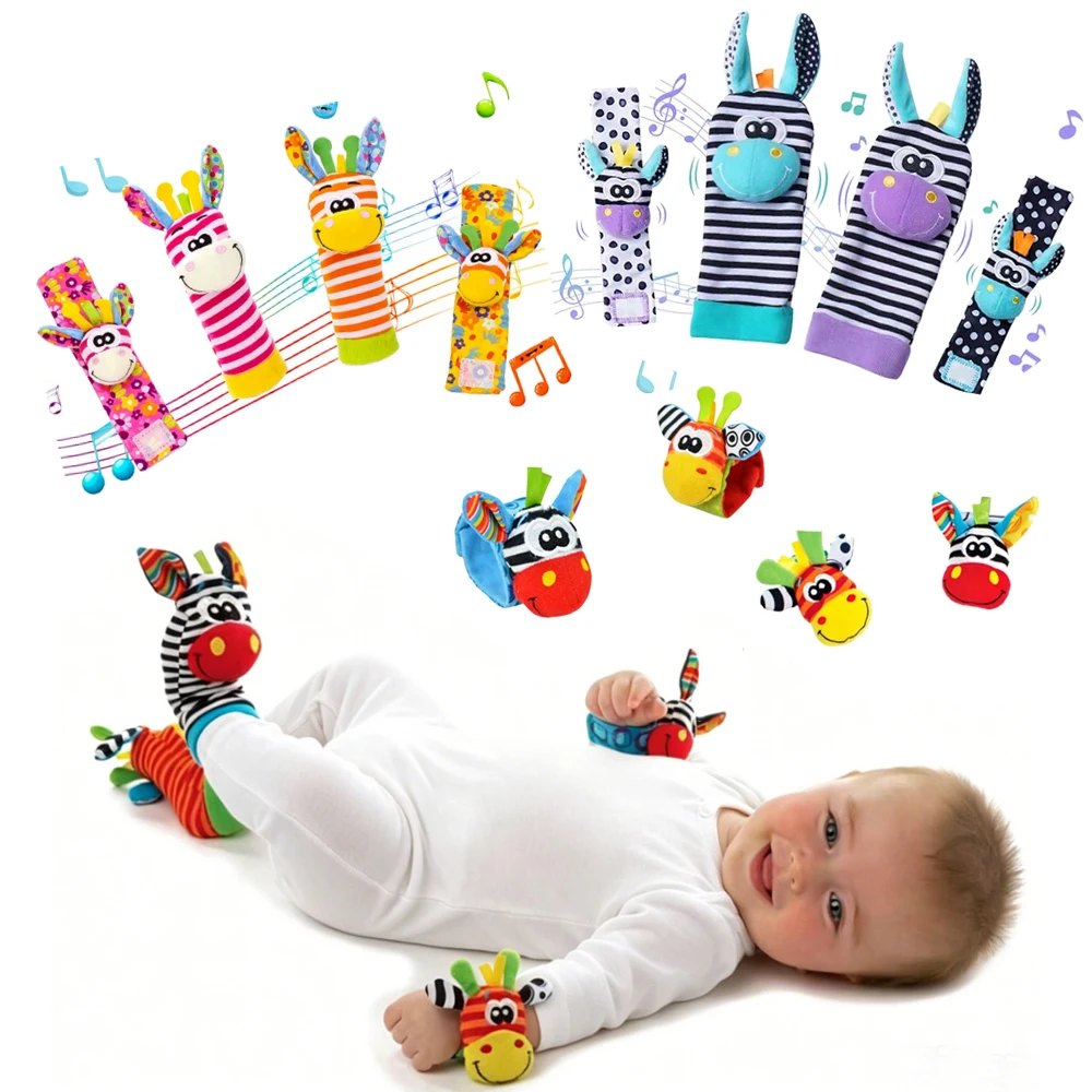 Baby Products Game - Baby Baby Pols Rammelaar Sokken Speelgoed