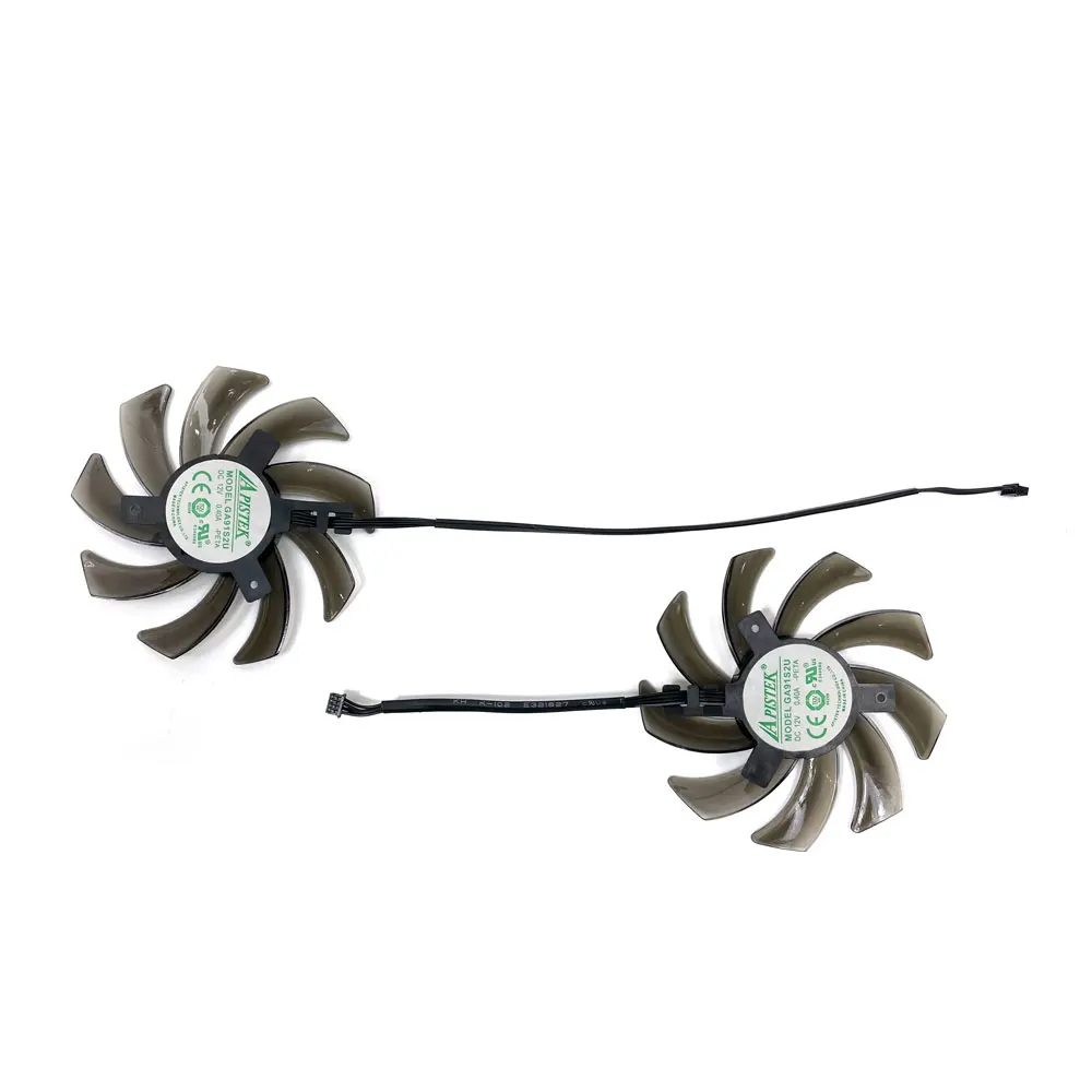 Palit geforce rtx 2080 duplo gamingpro oc cooler fan substituir ga91s2u 85mm 4pin rtx2080 para palit geforce rtx 2080 duplo