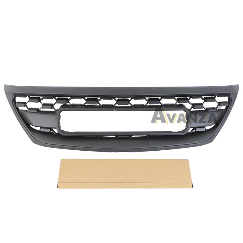 Auto Parts Front Grille With Light Fits For LEXUS RX300/RX330 1998-2002 Matte Black Racing Grill