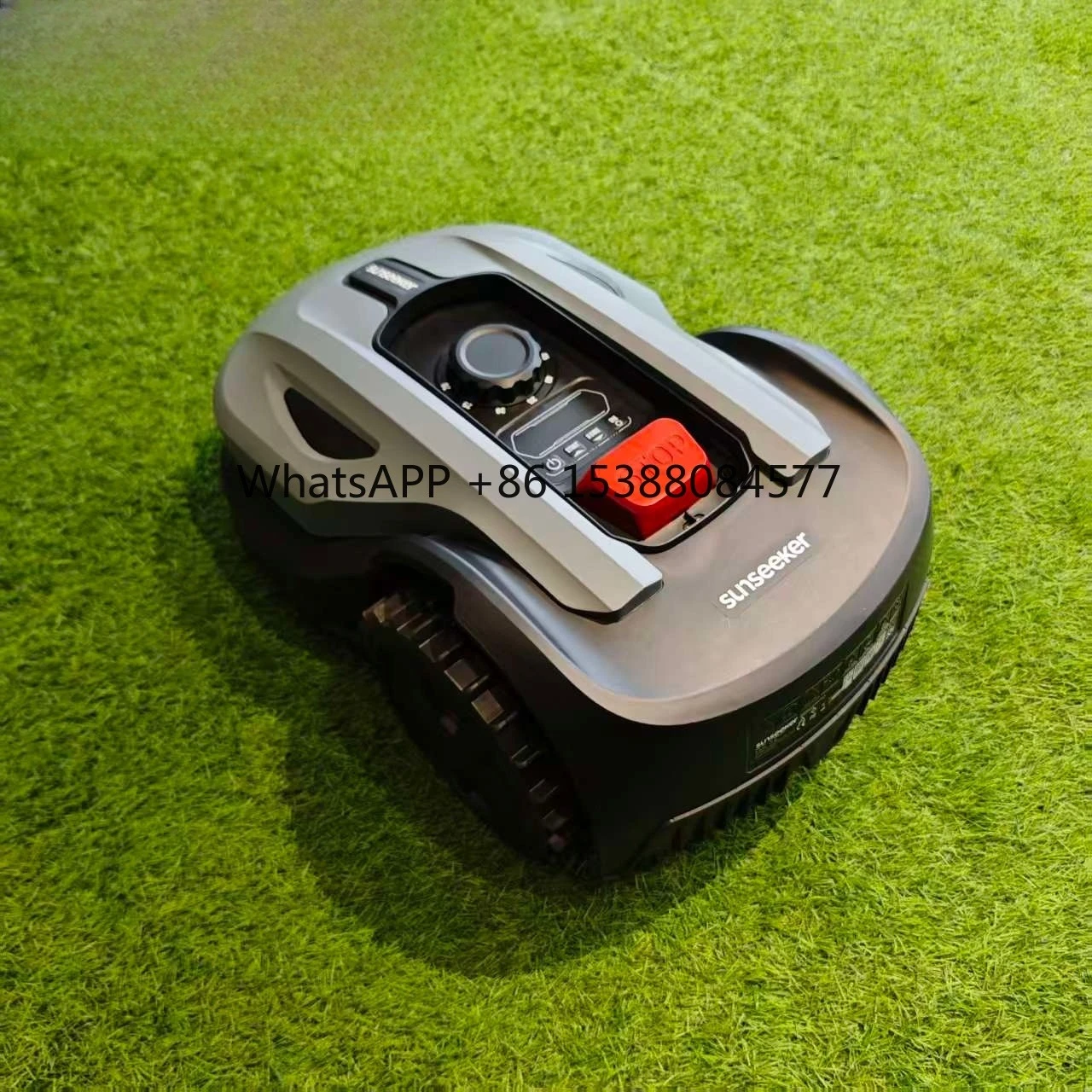 RMA510S20V 선시커 잔디깎이 리튬이온 배터리 500제곱미터 스마트 앱 제어 내비게이션 90분 작동 대형 정원용