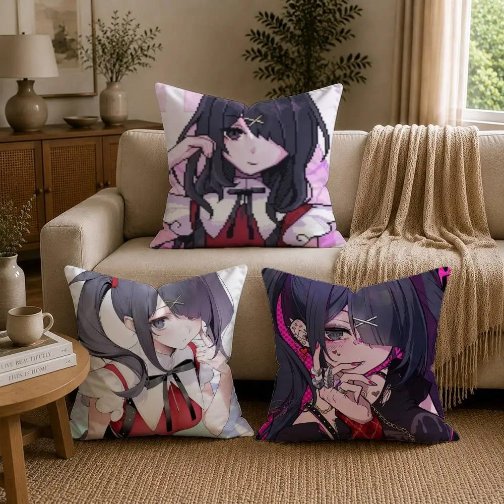 A-Ame Chan Needy Streamer Overload Pillow Case for Sofa Living Room Home office Decor Protective Cover