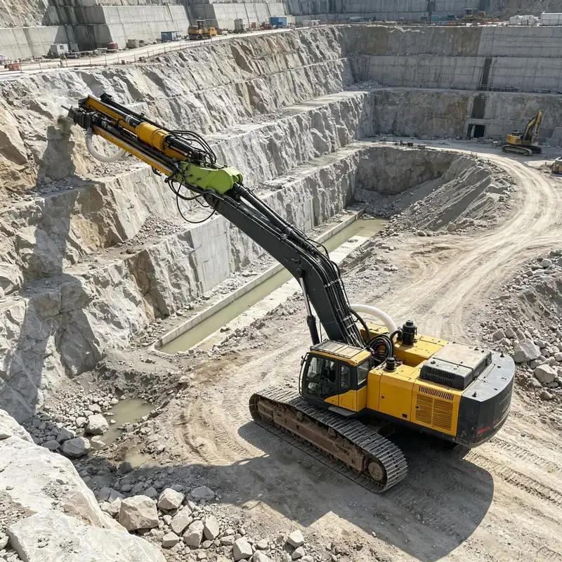 Integrated Rock Splitter with Reliable Quarry Performance Customized Mining Splitting Machine Robust for Granite Quarry Work